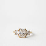 2 CT Round Halo & Pave Lab Grown Diamond Engagement Ring