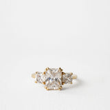 2 CT Round Halo & Pave Lab Grown Diamond Engagement Ring