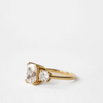 2 CT Round Halo & Pave Lab Grown Diamond Engagement Ring