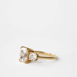2 CT Round Halo & Pave Lab Grown Diamond Engagement Ring