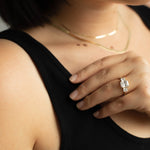 2 CT Round Halo & Pave Lab Grown Diamond Engagement Ring