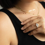2 CT Round Halo & Pave Lab Grown Diamond Engagement Ring