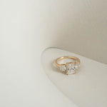 2 CT Round Halo & Pave Lab Grown Diamond Engagement Ring