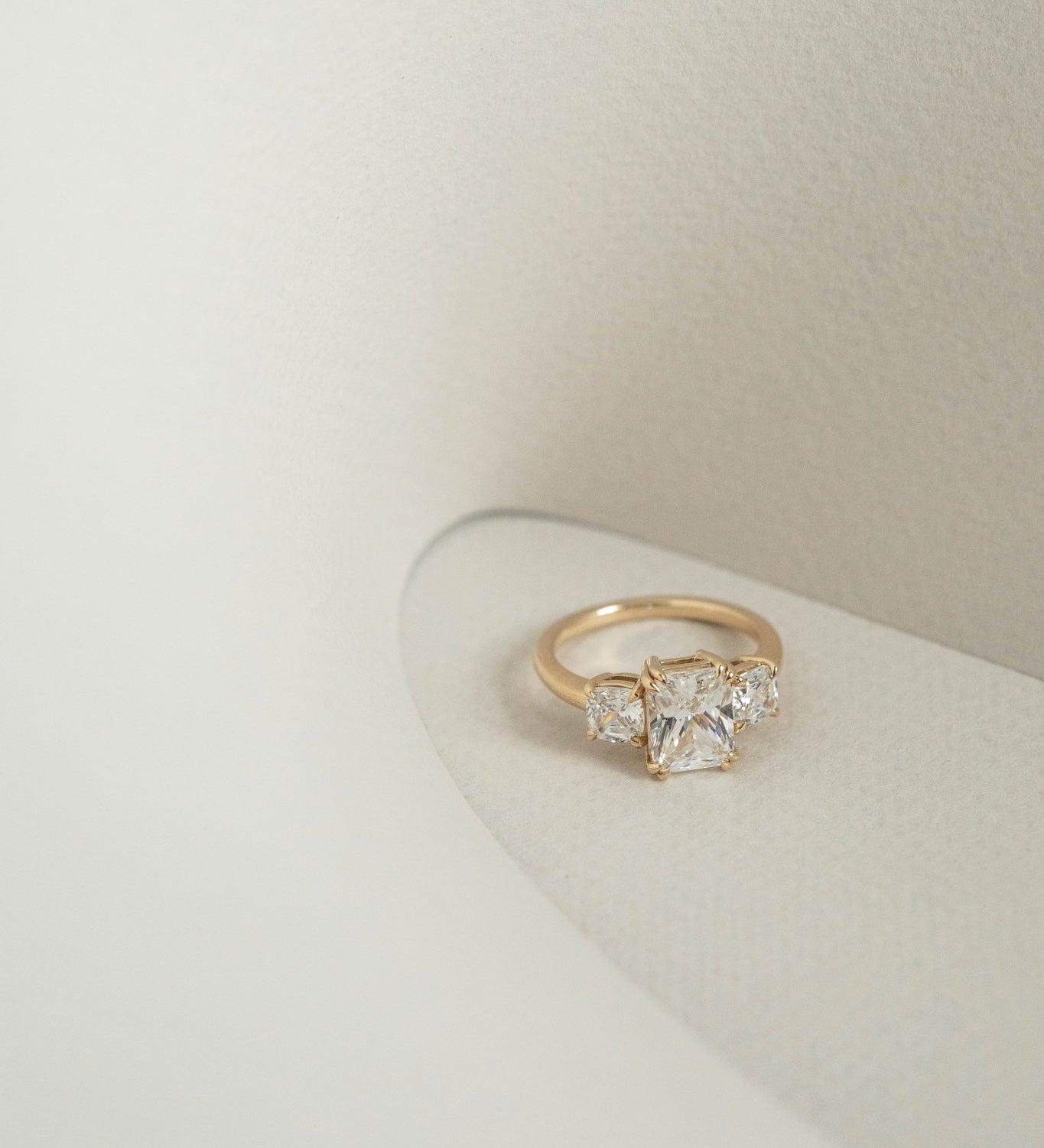 2 CT Round Halo & Pave Lab Grown Diamond Engagement Ring