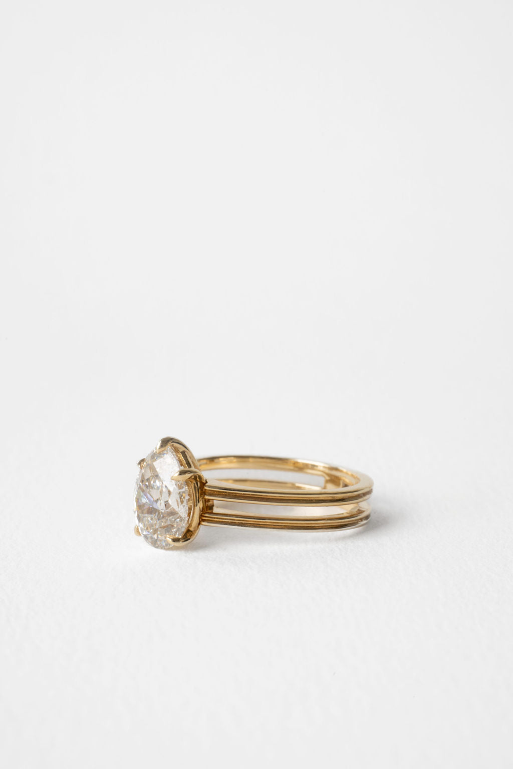 2 CT Round Halo & Pave Lab Grown Diamond Engagement Ring