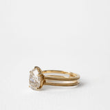 2 CT Round Halo & Pave Lab Grown Diamond Engagement Ring