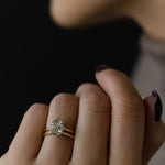 2 CT Round Halo & Pave Lab Grown Diamond Engagement Ring