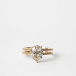2 CT Round Halo & Pave Lab Grown Diamond Engagement Ring