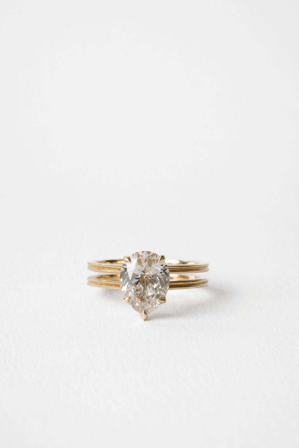 2 CT Round Halo & Pave Lab Grown Diamond Engagement Ring