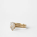 2 CT Round Halo & Pave Lab Grown Diamond Engagement Ring