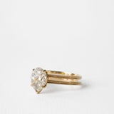 2 CT Round Halo & Pave Lab Grown Diamond Engagement Ring