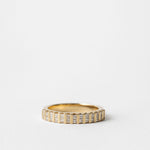 0.3 TCW Round Half Eternity Lab Grown Diamond Wedding Band