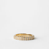 0.3 TCW Round Half Eternity Lab Grown Diamond Wedding Band