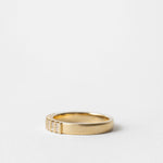 0.3 TCW Round Half Eternity Lab Grown Diamond Wedding Band