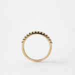 0.3 TCW Round Half Eternity Lab Grown Diamond Wedding Band