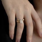 0.3 TCW Round Half Eternity Lab Grown Diamond Wedding Band