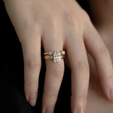 0.3 TCW Round Half Eternity Lab Grown Diamond Wedding Band