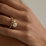 0.3 TCW Round Half Eternity Lab Grown Diamond Wedding Band