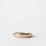 0.3 TCW Round Half Eternity Lab Grown Diamond Wedding Band