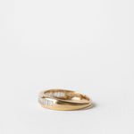 0.3 TCW Round Half Eternity Lab Grown Diamond Wedding Band