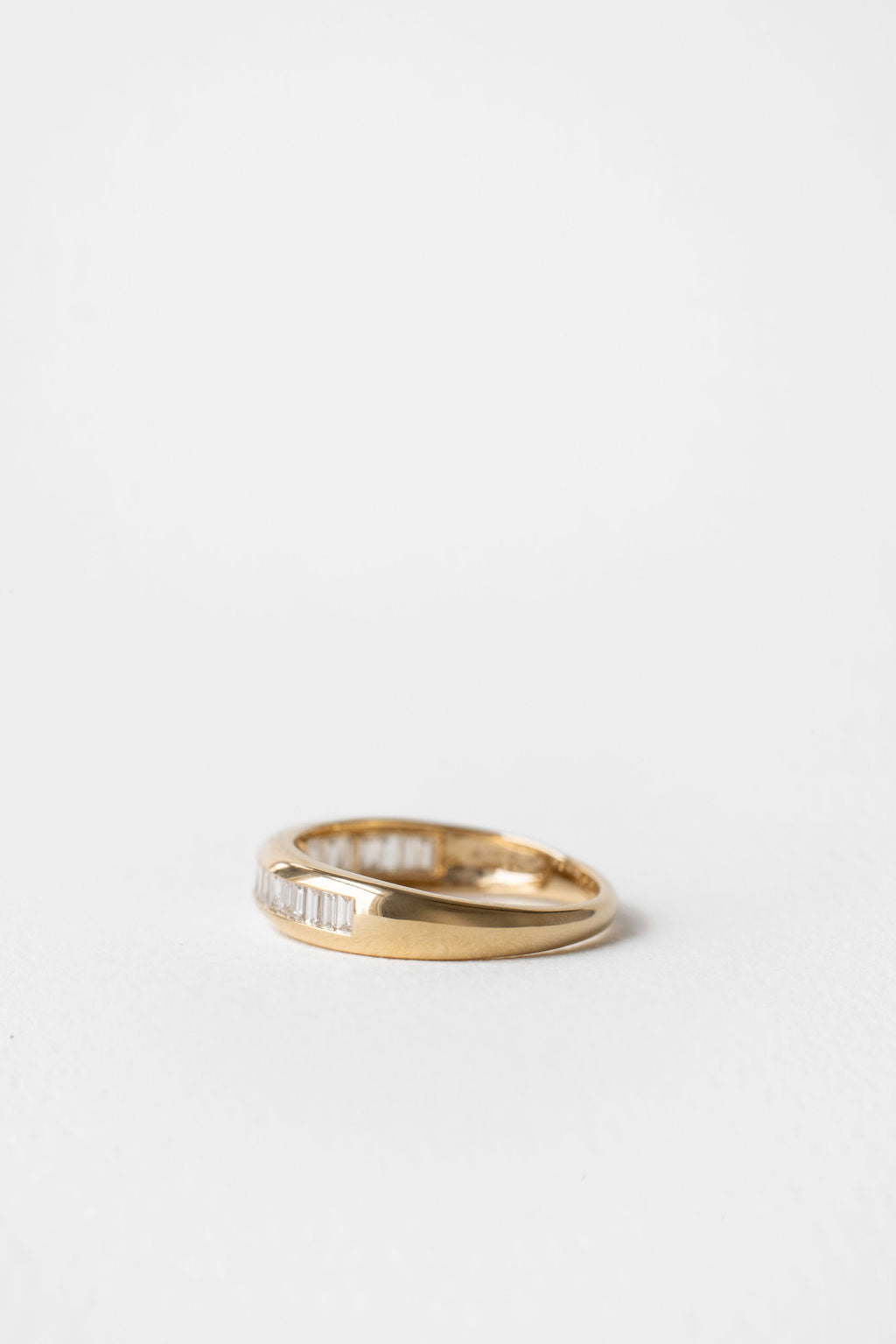 0.3 TCW Round Half Eternity Lab Grown Diamond Wedding Band