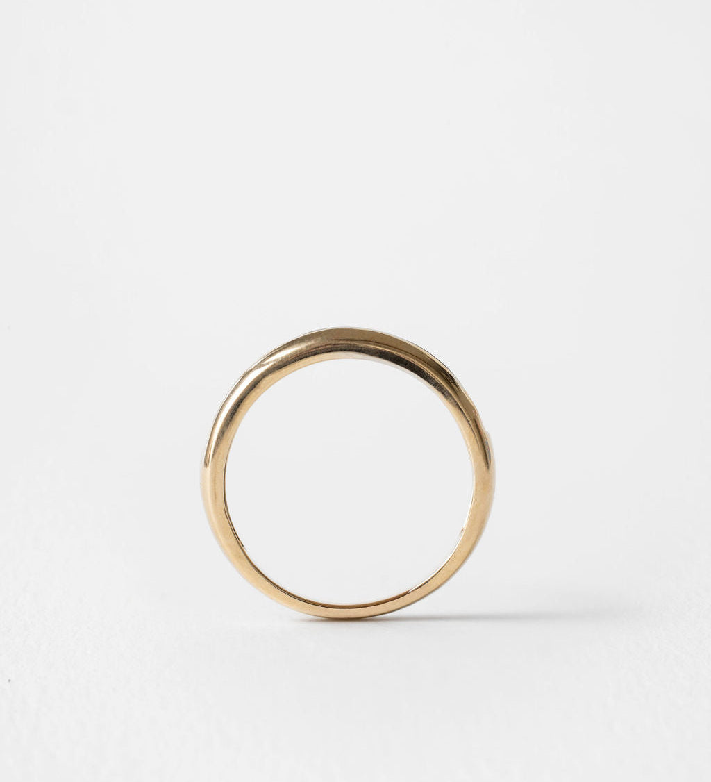 0.3 TCW Round Half Eternity Lab Grown Diamond Wedding Band