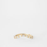 0.3 TCW Round Half Eternity Lab Grown Diamond Wedding Band