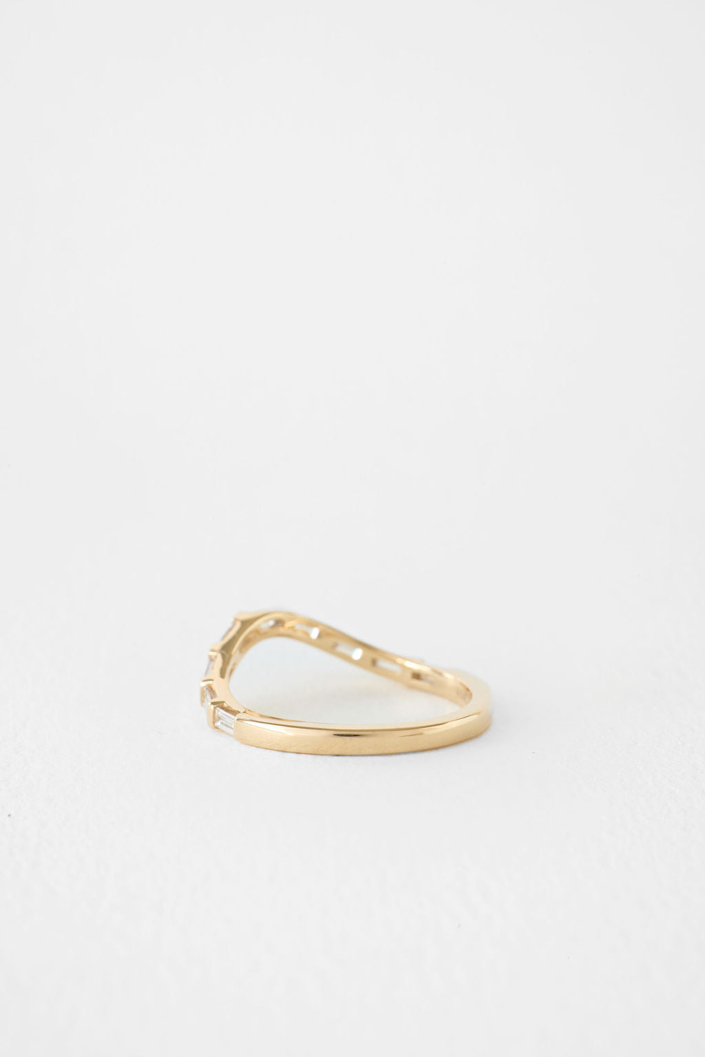 0.3 TCW Round Half Eternity Lab Grown Diamond Wedding Band