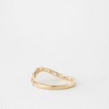 0.3 TCW Round Half Eternity Lab Grown Diamond Wedding Band