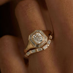 0.3 TCW Round Half Eternity Lab Grown Diamond Wedding Band