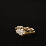 0.3 TCW Round Half Eternity Lab Grown Diamond Wedding Band