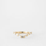 0.3 TCW Round Half Eternity Lab Grown Diamond Wedding Band