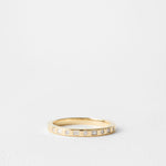 0.3 TCW Round Half Eternity Lab Grown Diamond Wedding Band