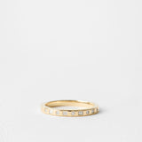 0.3 TCW Round Half Eternity Lab Grown Diamond Wedding Band