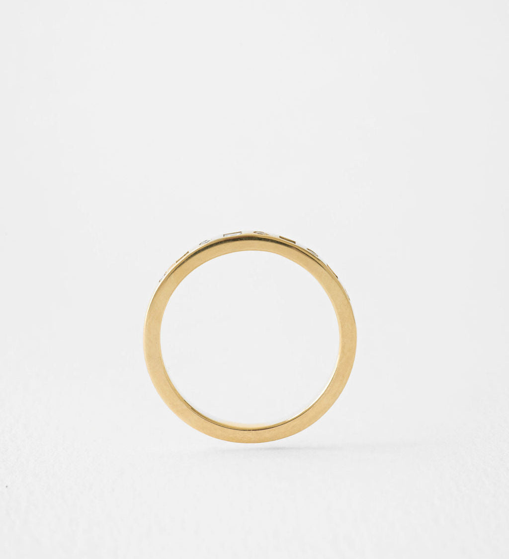 0.3 TCW Round Half Eternity Lab Grown Diamond Wedding Band