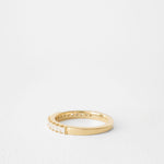 0.3 TCW Round Half Eternity Lab Grown Diamond Wedding Band