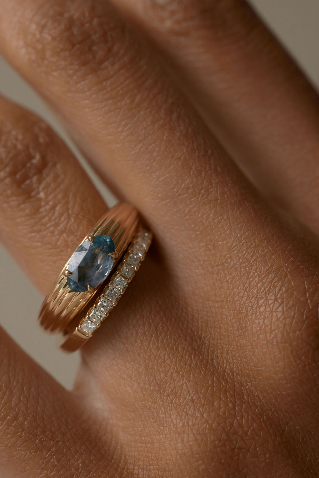 0.3 TCW Round Half Eternity Lab Grown Diamond Wedding Band