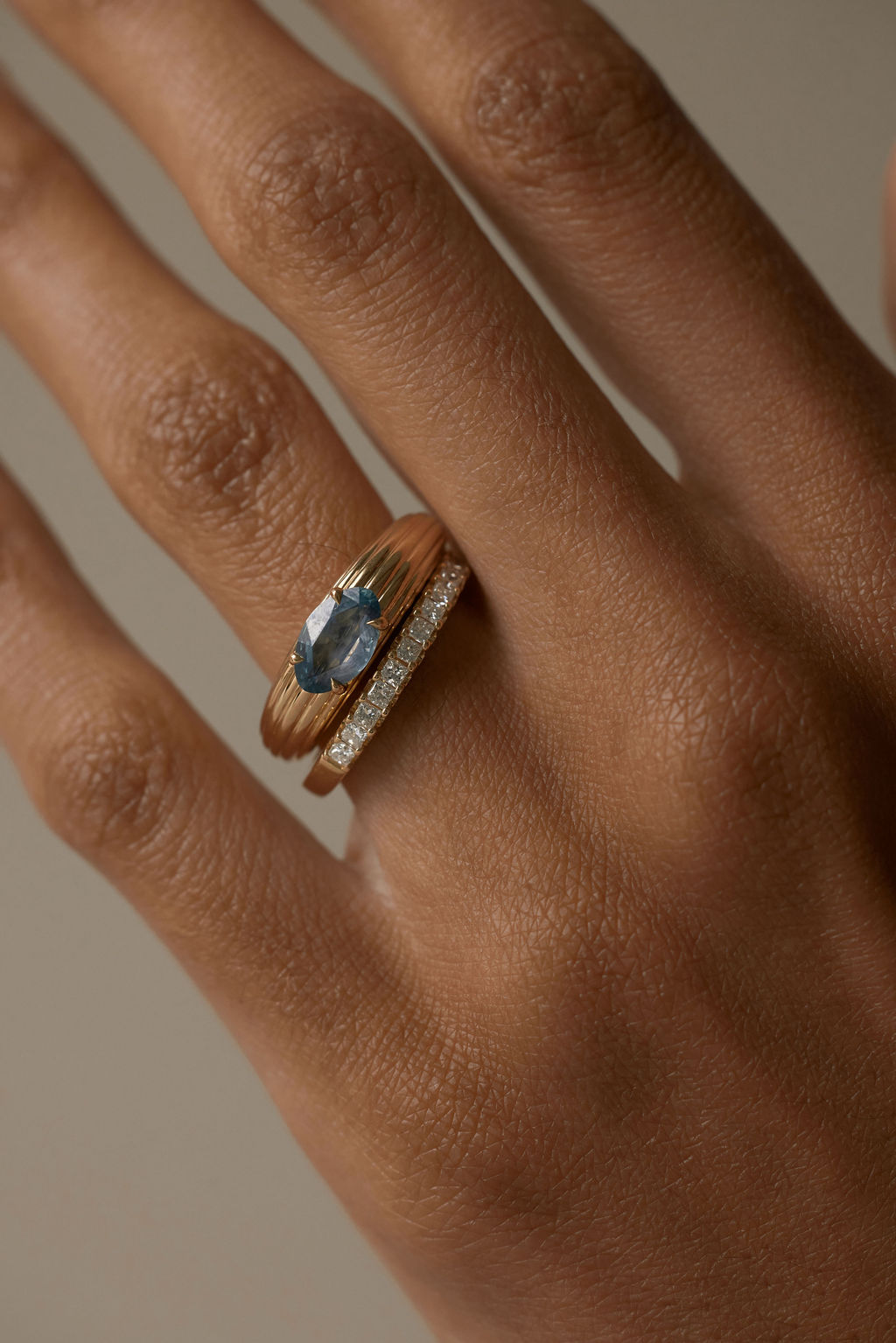 0.3 TCW Round Half Eternity Lab Grown Diamond Wedding Band