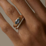 0.3 TCW Round Half Eternity Lab Grown Diamond Wedding Band