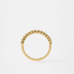 0.3 TCW Round Half Eternity Lab Grown Diamond Wedding Band