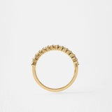 0.3 TCW Round Half Eternity Lab Grown Diamond Wedding Band