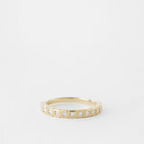 0.3 TCW Round Half Eternity Lab Grown Diamond Wedding Band