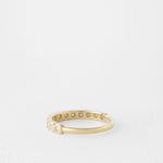 0.3 TCW Round Half Eternity Lab Grown Diamond Wedding Band