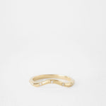 0.3 TCW Round Half Eternity Lab Grown Diamond Wedding Band