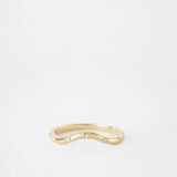 0.3 TCW Round Half Eternity Lab Grown Diamond Wedding Band