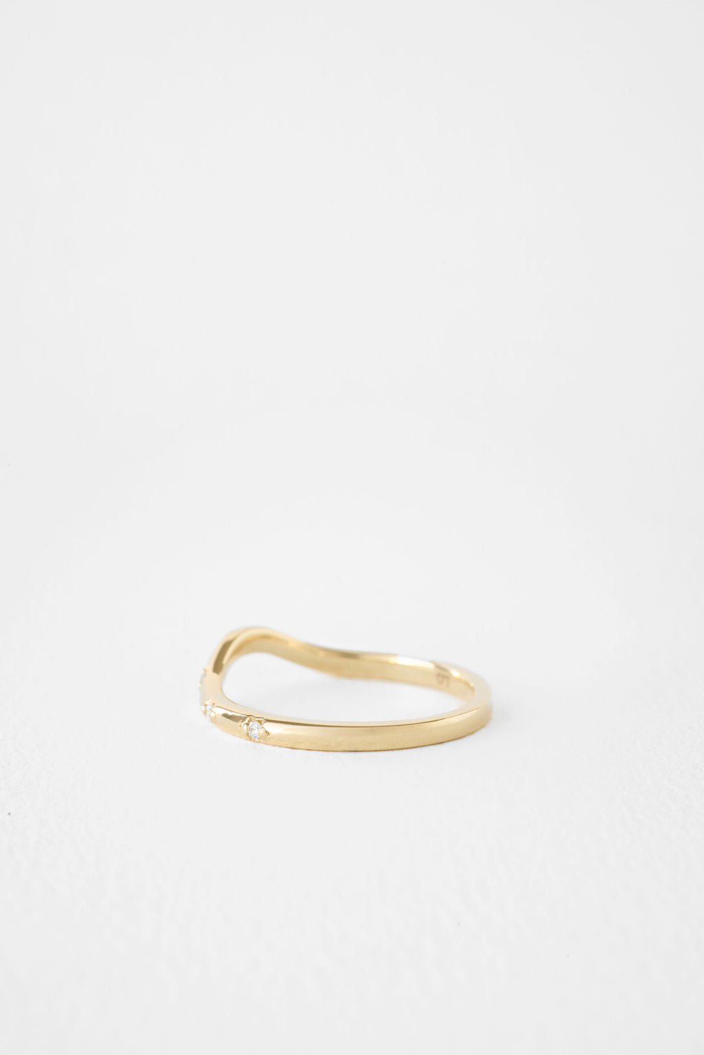 0.3 TCW Round Half Eternity Lab Grown Diamond Wedding Band