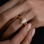 0.3 TCW Round Half Eternity Lab Grown Diamond Wedding Band