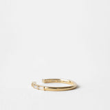 0.3 TCW Round Half Eternity Lab Grown Diamond Wedding Band