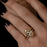 0.3 TCW Round Half Eternity Lab Grown Diamond Wedding Band