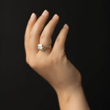 0.3 TCW Round Half Eternity Lab Grown Diamond Wedding Band
